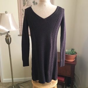 AE Plum V-Neck Sweater Dress